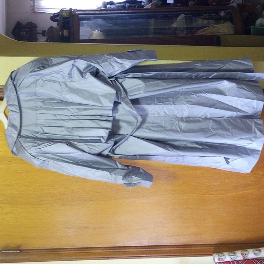 Plus Size Maggie Lawrence Trench Coat - Picture 8 of 9
